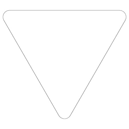 Sign Solutions Usa Diamond Grade Cubed Reflective DG3 .100 48 in. X 48 in. X 48 in. Yield Sheeted Blank WHITE US10DWT48TRIBLANK